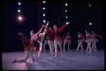 New York City Ballet production of "Jewels" (Rubies) with Patricia Neary and Richard Rapp, choreography by George Balanchine (New York)