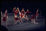 New York City Ballet production of "Jewels" (Rubies) with Karin von Aroldingen, choreography by George Balanchine (New York)