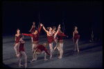 New York City Ballet production of "Jewels" (Rubies) with Karin von Aroldingen, choreography by George Balanchine (New York)