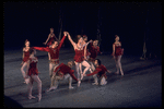 New York City Ballet production of "Jewels" (Rubies) with Karin von Aroldingen, choreography by George Balanchine (New York)