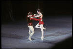 New York City Ballet production of "Jewels" (Rubies) with Patricia McBride and Mikhail Baryshnikov, choreography by George Balanchine (Saratoga)