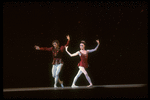 New York City Ballet production of "Jewels" (Rubies) with Patricia McBride and Mikhail Baryshnikov, choreography by George Balanchine (Saratoga)