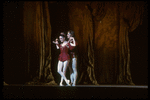 New York City Ballet production of "Jewels" (Rubies) with Patricia McBride and Mikhail Baryshnikov, choreography by George Balanchine (Saratoga)