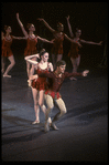 New York City Ballet production of "Jewels" (Rubies) with Patricia McBride and Mikhail Baryshnikov, choreography by George Balanchine (Saratoga)