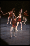 New York City Ballet production of "Jewels" (Rubies) with Karin von Aroldingen and Mikhail Baryshnikov, choreography by George Balanchine (Saratoga)