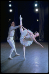 New York City Ballet production of "Jewels" (Diamonds) with Suzanne Farrell and Jacques d'Amboise, choreography by George Balanchine (New York)