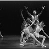 New York City Ballet production of "A Midsummer Night's Dream" with Deni Lamont as Puck and Elise Flagg as front butterfly, choreography by George Balanchine (New York)