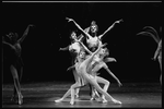 New York City Ballet production of "A Midsummer Night's Dream" with John Clifford as Puck and Elise Flagg as front butterfly, choreography by George Balanchine (New York)