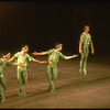 New York City Ballet production of "The Four Seasons" with   Douglas Hay, Tracy Bennett, Christopher Fleming  and Timothy Fox, choreography by Jerome Robbins (New York)