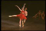 New York City Ballet production of "The Four Seasons" with Patricia McBride and Mikhail Baryshnikov, choreography by Jerome Robbins (New York)