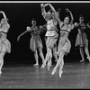 New York City Ballet production of "A Midsummer Night's Dream" with Delia Peters at center, choreography by George Balanchine (New York)