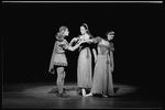 New York City Ballet production of "A Midsummer Night's Dream" with Daniel Duell as Demetrius, Catherine Morris as Hermia and Renee Estopinal as Helena, choreography by George Balanchine (New York)