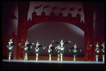 New York City Ballet production of "Union Jack" with Kay Mazzo (Dress MacDonald), choreography by George Balanchine (New York)