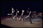 New York City Ballet production of "Union Jack" with Patricia McBride and Jean-Pierre Bonnefous (Pearly King and Queen in Costermonger Pas de Deux) and students School of American Ballet, choreography by George Balanchine (New York)