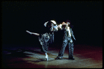 New York City Ballet production of "Union Jack" with Patricia McBride and Jean-Pierre Bonnefous (Pearly King and Queen in Costermonger Pas de Deux), choreography by George Balanchine (New York)