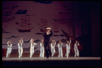 New York City Ballet production of "Union Jack" with Peter Martins (Royal Navy), choreography by George Balanchine (New York)