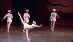 New York City Ballet production of "Union Jack" with Suzanne Farrell (WRENS), choreography by George Balanchine (New York)