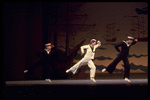 New York City Ballet production of "Union Jack" with Bart Cook, Karin von Aroldingen and Victor Castelli (Royal Navy), choreography by George Balanchine (New York)