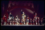 New York City Ballet production of "Union Jack" with Peter Martins, Jacques d'Amboise and Helgi Tomasson, choreography by George Balanchine (New York)