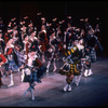 New York City Ballet production of "Union Jack" with Jacques d'Amboise and Suzanne Farrell at center, choreography by George Balanchine (New York)