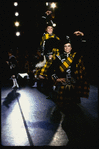 New York City Ballet production of "Union Jack" with Jacques d'Amboise and son Christopher d'Amboise, choreography by George Balanchine (New York)