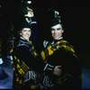 New York City Ballet production of "Union Jack" with Jacques d'Amboise and son Christopher d'Amboise, choreography by George Balanchine (New York)