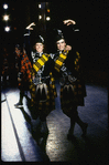 New York City Ballet production of "Union Jack" with Jacques d'Amboise and son Christopher d'Amboise, choreography by George Balanchine (New York)