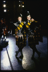 New York City Ballet production of "Union Jack" with Jacques d'Amboise and son Christopher d'Amboise, choreography by George Balanchine (New York)
