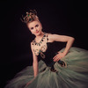 New York City Ballet - Studio photo of Violette Verdy in "Jewels", choreography by George Balanchine (New York)