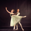 New York City Ballet - Studio photo of Violette Verdy and Conrad Ludlow in "Jewels", choreography by George Balanchine (New York)