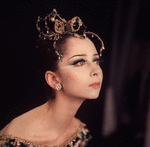 New York City Ballet - Studio photo of Mimi Paul in "Jewels", choreography by George Balanchine (New York)