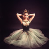 New York City Ballet - Studio photo of Mimi Paul in "Jewels", choreography by George Balanchine (New York)