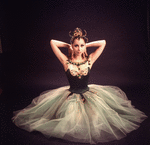 New York City Ballet - Studio photo of Mimi Paul in "Jewels", choreography by George Balanchine (New York)