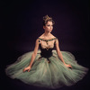 New York City Ballet - Studio photo of Mimi Paul in "Jewels", choreography by George Balanchine (New York)