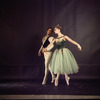 New York City Ballet - Studio photo of Mimi Paul and Francisco Moncion in "Jewels", choreography by George Balanchine (New York)