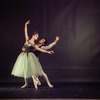 New York City Ballet - Studio photo of Mimi Paul and Francisco Moncion in "Jewels", choreography by George Balanchine (New York)