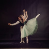 New York City Ballet - Studio photo of Mimi Paul and Francisco Moncion in "Jewels", choreography by George Balanchine (New York)