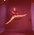 New York City Ballet - Studio photo of Edward Villella in "Jewels", choreography by George Balanchine (New York)