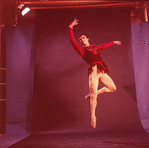 New York City Ballet - Studio photo of Edward Villella in "Jewels", choreography by George Balanchine (New York)