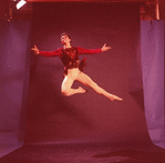 New York City Ballet - Studio photo of Edward Villella in "Jewels", choreography by George Balanchine (New York)