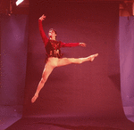 New York City Ballet - Studio photo of Edward Villella in "Jewels", choreography by George Balanchine (New York)