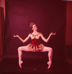 New York City Ballet - Studio photo of Patricia Neary in "Jewels", choreography by George Balanchine (New York)