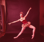 New York City Ballet - Studio photo of Patricia Neary in "Jewels", choreography by George Balanchine (New York)