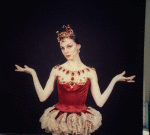 New York City Ballet - Studio photo of Patricia McBride in "Jewels", choreography by George Balanchine (New York)