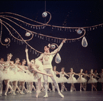 New York City Ballet - Publicity photo of Suzanne Farrell and Jacques d'Amboise in "Jewels", choreography by George Balanchine (New York)