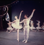 New York City Ballet - Publicity photo of Suzanne Farrell and Jacques d'Amboise in "Jewels", choreography by George Balanchine (New York)