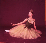 New York City Ballet - Studio photo of Kay Mazzo in "Jewels", choreography by George Balanchine (New York)