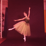 New York City Ballet - Studio photo of Kay Mazzo in "Jewels", choreography by George Balanchine (New York)