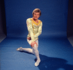 Studio photo of Peter Martins in costume for a New York City Ballet production of "The Nutcracker" (New York)