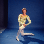 Studio photo of Peter Martins in costume for a New York City Ballet production of "The Nutcracker" (New York)